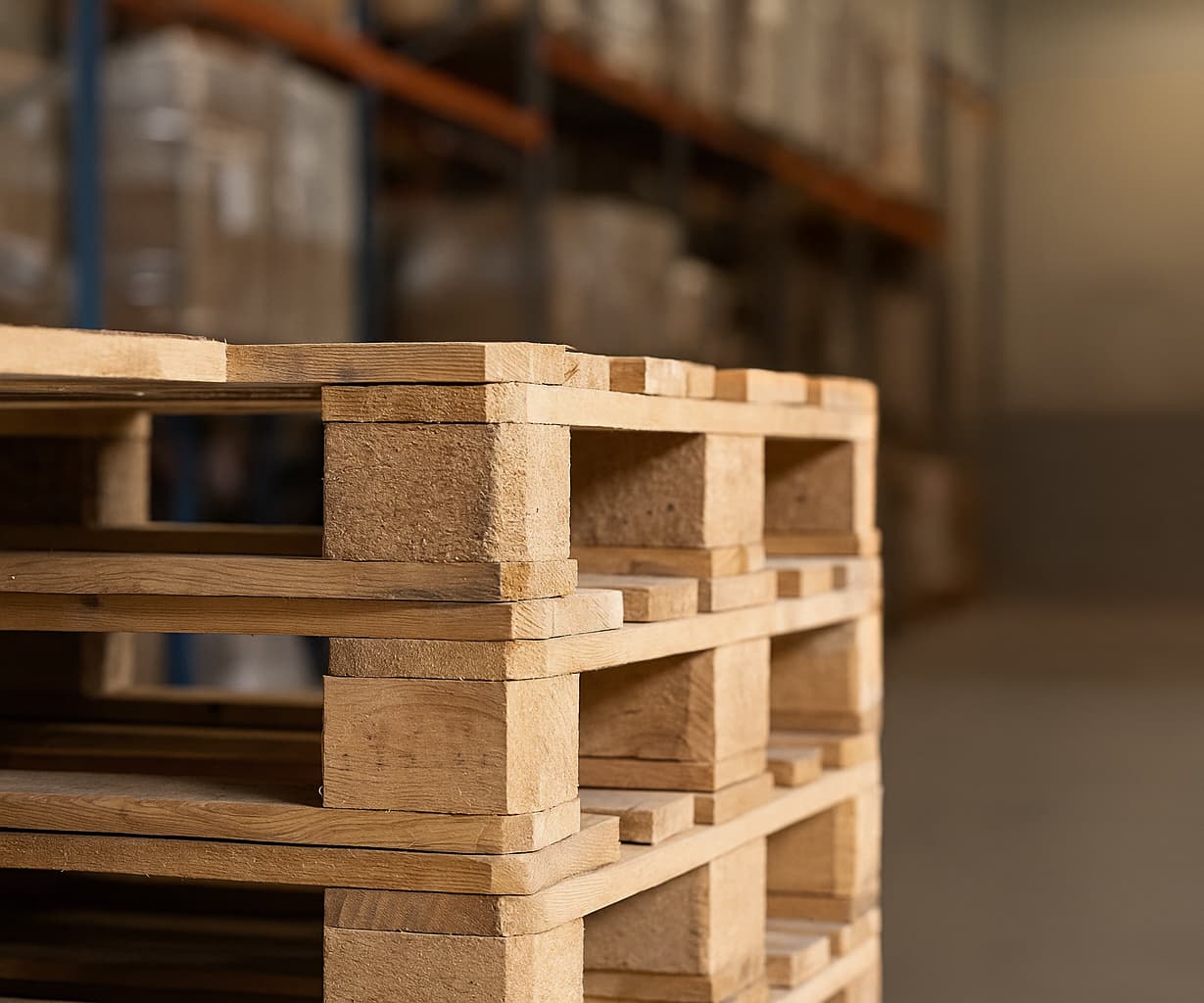 Lastpallar på optimerad Frakt