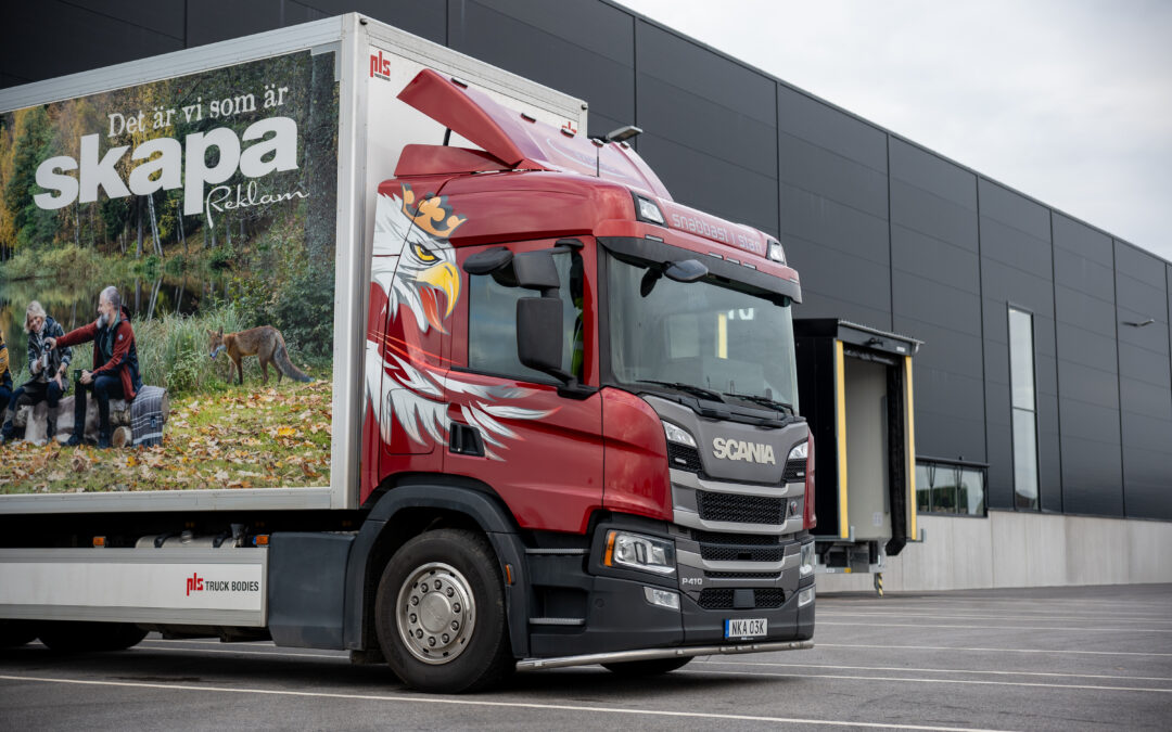 Lastbil från Optimerad frakt